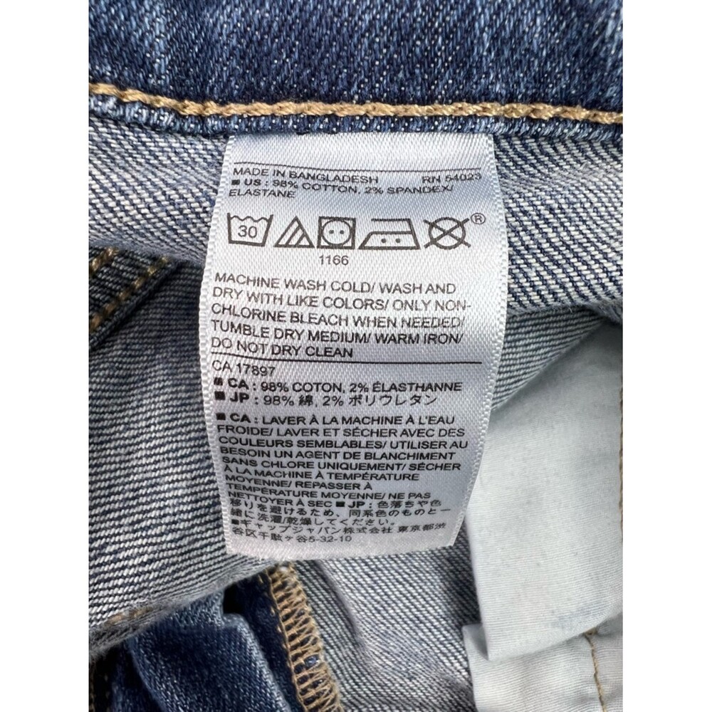 Banana Republic girlfriend Jean Women’s Blue Straight-Leg Jeans - Picture 9 of 10